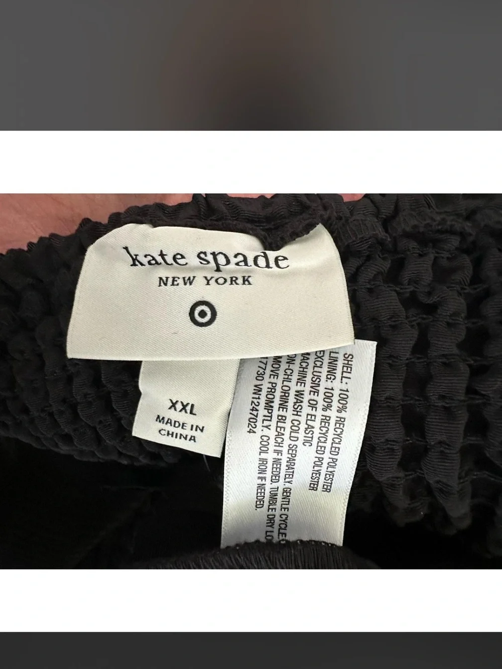 Kate Spade X Target Black Tiered Ruffle Midi Tank Dress
